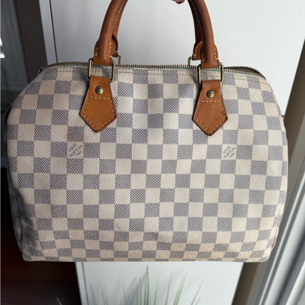 Louis Vuitton Speedy 30 Azur Damier - Picture 4 of 11